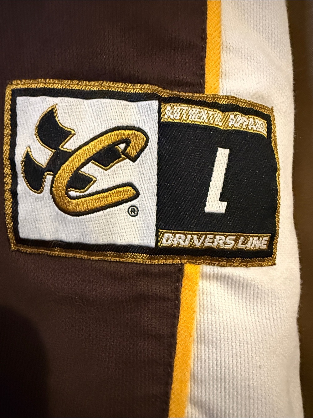 Chase Authentics UPS Brown Short Sleeve Racing Shirt - Picture 8 of 9
